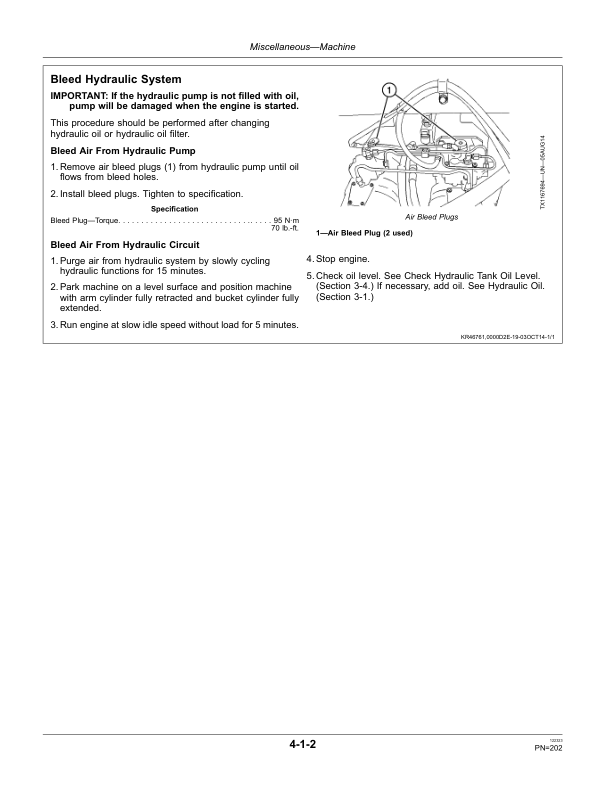 John Deere 230GW Excavators Operator's Manuals (OMT356703X19) - Image 4