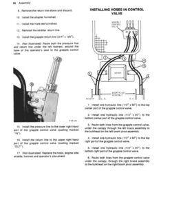Alternative view of John Deere 3605 Attachments Operator's Manuals (OMT35736)