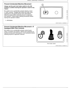 Alternative view of John Deere 310L Backhoe Loaders Operator's Manuals (OMT357550X19)
