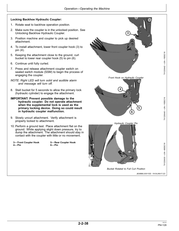 John Deere 310SL HL, 410L Backhoe Loaders Operator's Manuals (OMT357557X19) - Image 4