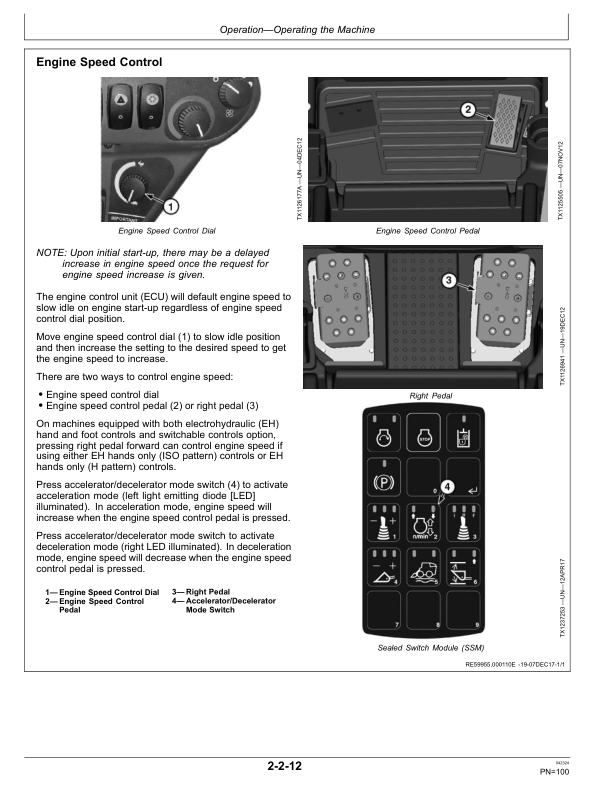 John Deere 330G, 332G Skid Steers Operator's Manuals (OMT359143X19) - Image 2