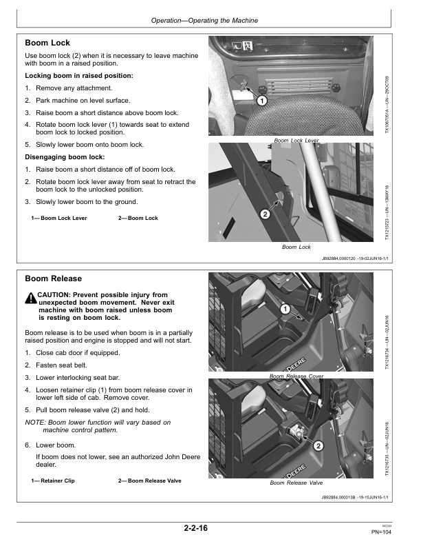 John Deere 330G, 332G Skid Steers Operator's Manuals (OMT359143X19) - Image 3