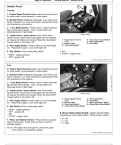 Alternative view of John Deere 26G Excavators Operator's Manuals (OMT361084X19)