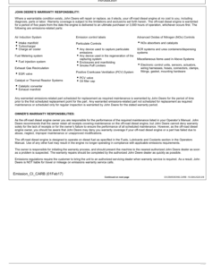 Alternative view of John Deere 2154G Excavator Operator's Manuals (OMT361329X19)