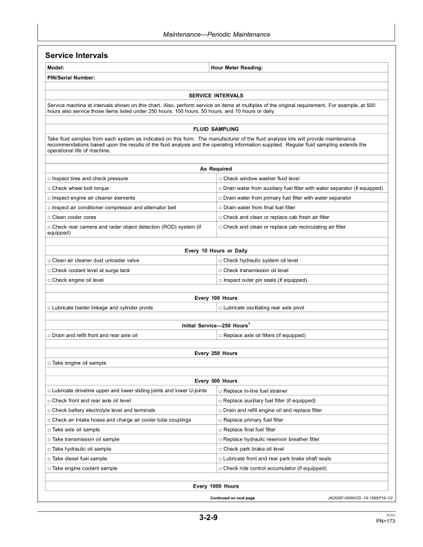 John Deere 444K Loaders Operator's Manuals (OMT361493X19) - Image 3