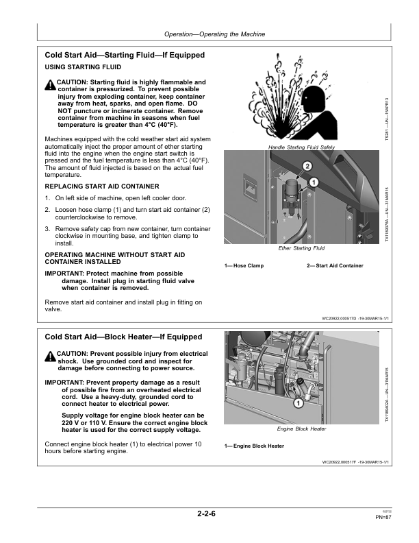 John Deere 524K Loaders Operator's Manuals (OMT361496X19) - Image 2