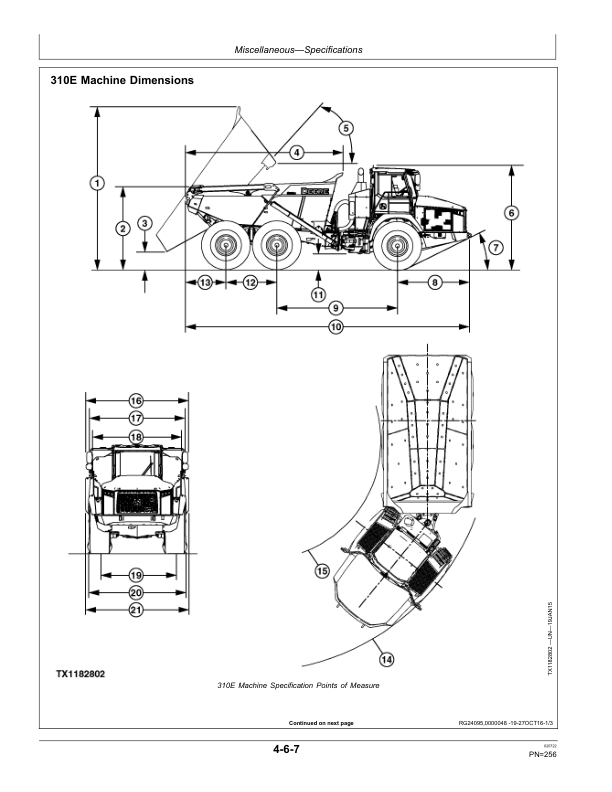 John Deere 260E, 310E Articulated Dump Trucks Operator's Manuals (OMT363010X19) - Image 3