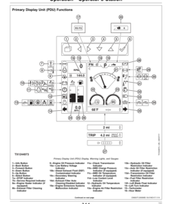 Alternative view of John Deere 770G, 770GP, 772G, 772GP Motor Graders Operator's Manuals (OMT363020X19)