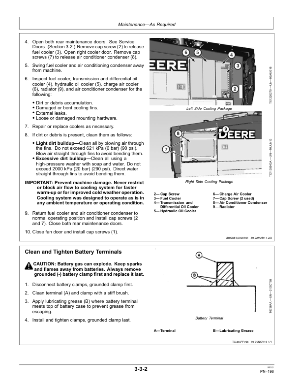 John Deere 870G, 870GP, 872G, 872GP Motor Graders Operator's Manuals (OMT363021X19) - Image 3