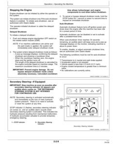 Alternative view of John Deere 670G, 670GP, 672G, 672GP Motor Graders Operator's Manuals (OMT363022X19)