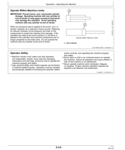 Alternative view of John Deere 160GLC, 180GLC Excavators Operator's Manuals (OMT364032X19)