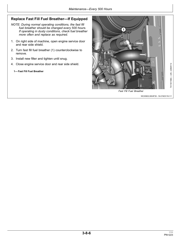 John Deere 844K SERIES III, 844K SERIES III AH Loaders Operator's Manuals (OMT364547X19) - Image 4