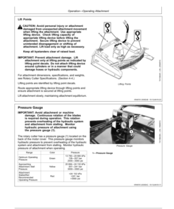 Alternative view of John Deere RS72, RX72, RX84 Worksite Pro Attachments Operator's Manuals (OMT365562X19)