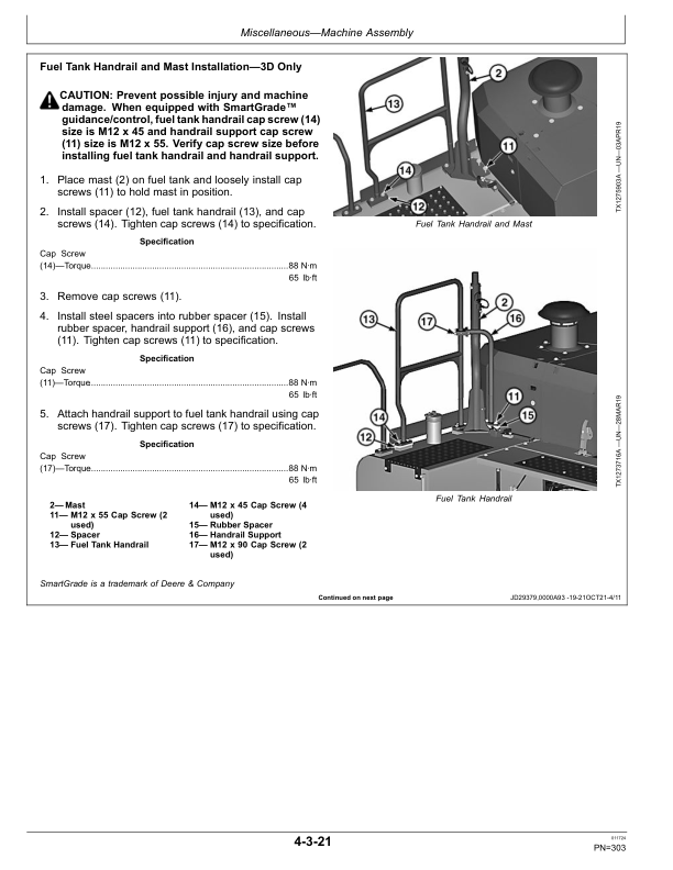 John Deere 470GLC Excavators Operator's Manuals (OMT377205X19) - Image 4