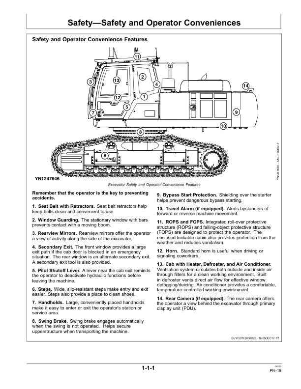 John Deere E400LC Excavators Operator's Manuals (OMT381652X19) - Image 2