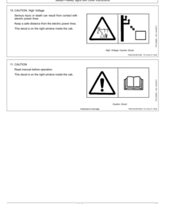 Alternative view of John Deere E210, E210LC, E230LC Excavators Operator's Manuals (OMT384117X19)