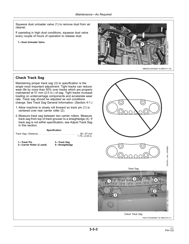 John Deere 850J-II Crawler Dozers Operator's Manuals (OMT384315X19) - Image 3