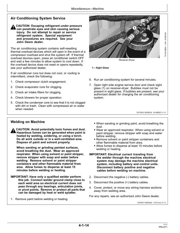 John Deere 624K SERIES II Loaders Operator's Manuals (OMT387132X19) - Image 4