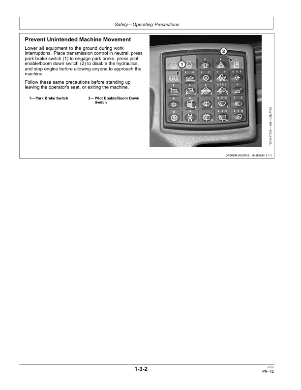 John Deere 544K SERIES II Loaders Operator's Manuals (OMT387134X19) - Image 2