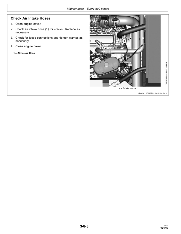 John Deere 2654G, 2654GLC Forestry Excavator Operator's Manuals (OMT388071X19) - Image 3