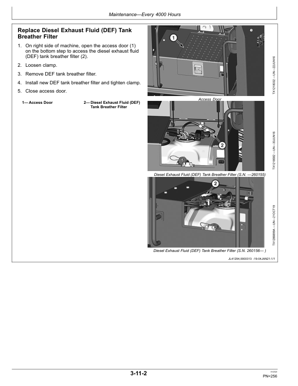John Deere 2654G, 2654GLC Forestry Excavator Operator's Manuals (OMT388071X19) - Image 4