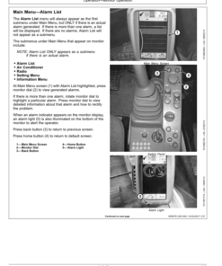 Alternative view of John Deere 2656GLC Log Loaders Operator's Manuals (OMT388072X19)