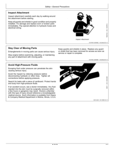 Alternative view of John Deere PA40 Worksite Pro Attachments Operator's Manuals (OMT388776X19)