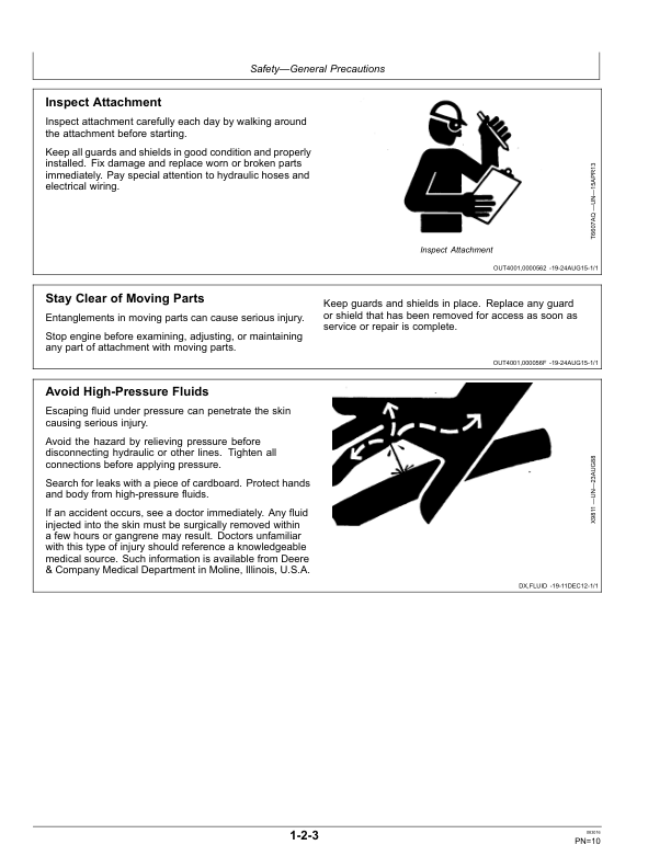 John Deere PA40 Worksite Pro Attachments Operator's Manuals (OMT388776X19) - Image 2