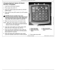 Alternative view of John Deere 844K SERIES III Loaders Operator's Manuals (OMT388954X19)