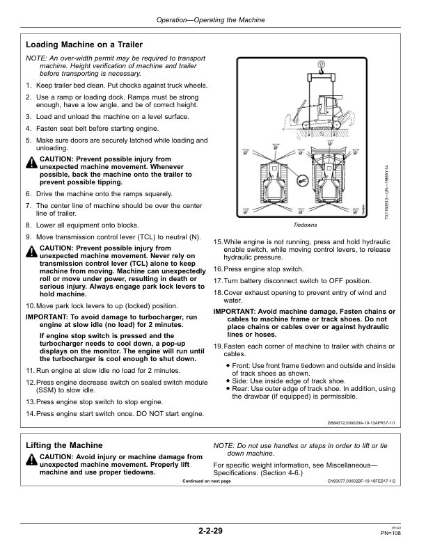 John Deere 1050K Crawler Dozers Operator's Manuals (OMT389886X19) - Image 2