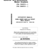 John Deere 620G, 622G, 622GP Motor Graders Operator's Manuals (OMT390955X19)