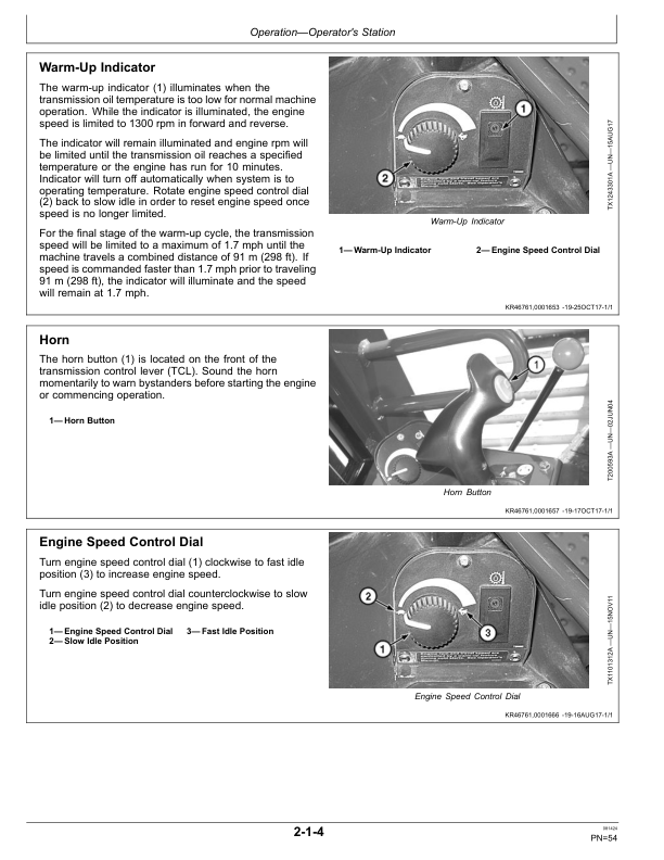 John Deere 750J-II Crawler Dozers Operator's Manuals (OMT392850X19) - Image 2