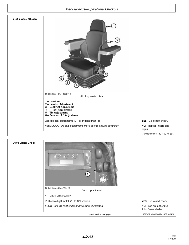 John Deere 700J-II Crawler Dozers Operator's Manuals (OMT392867X19) - Image 3