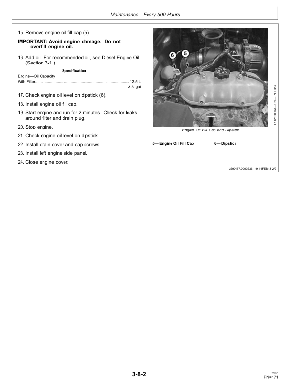 John Deere 325G Skid Steers Operator's Manuals (OMT396974X19) - Image 2
