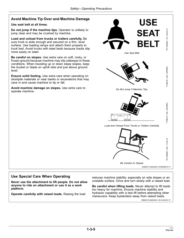 John Deere 850L Crawler Dozers Operator's Manuals (OMT398803X19) - Image 3