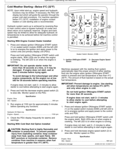 Alternative view of John Deere 953MH, 959MH Tracked Harvesters Operator's Manuals (OMT401138X19)
