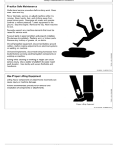 Alternative view of John Deere GS66B, GS72B, GS78B, GS84B, GR72B, GR84B, GR66B, GR78B Worksite Pro Attachments Operator's Manuals (OMT403993X19)
