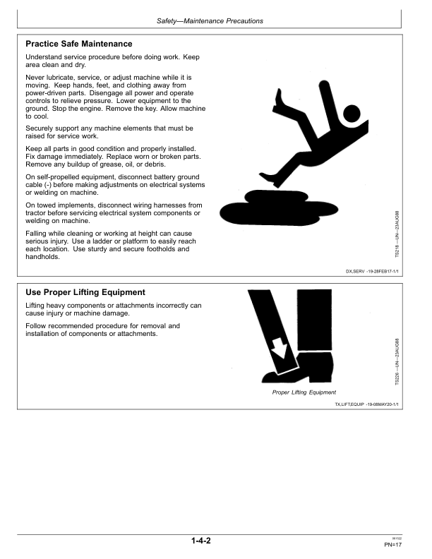 John Deere GS66B, GS72B, GS78B, GS84B, GR72B, GR84B, GR66B, GR78B Worksite Pro Attachments Operator's Manuals (OMT403993X19) - Image 2