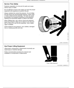 Alternative view of John Deere 524L Loaders Operator's Manuals (OMT406387X19)