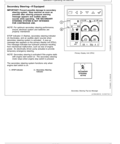 Alternative view of John Deere 624L Loaders Operator's Manuals (OMT406389X19)