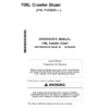 John Deere 700L Crawler Dozers Operator's Manuals (OMT409550X19)
