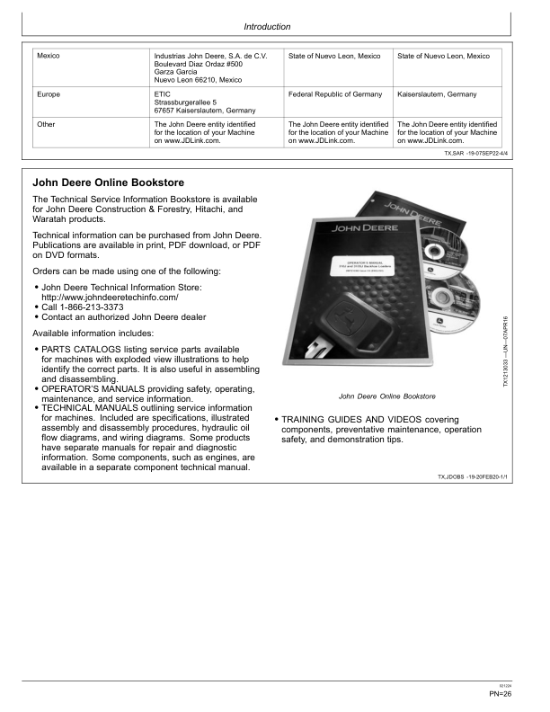 John Deere 700L Crawler Dozers Operator's Manuals (OMT409550X19) - Image 2