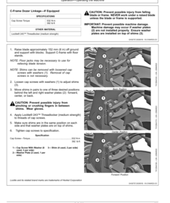 Alternative view of John Deere 750L Crawler Dozers Operator's Manuals (OMT409551X19)