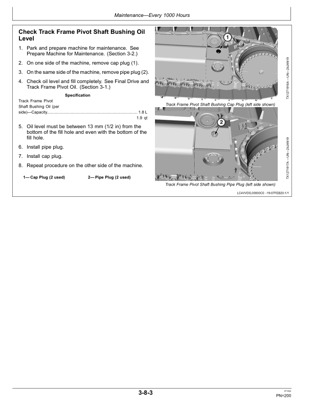 John Deere 750L Crawler Dozers Operator's Manuals (OMT409551X19) - Image 3
