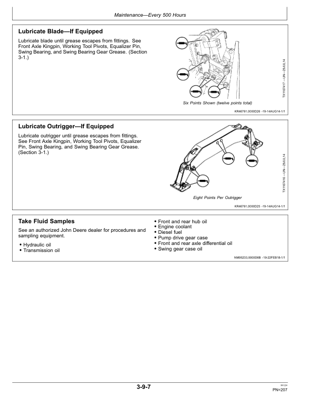 John Deere 190GW Excavators Operator's Manuals (OMT410025X19) - Image 2