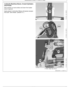 Alternative view of John Deere 310L EP Backhoe Loaders Operator's Manuals (OMT410085X19)