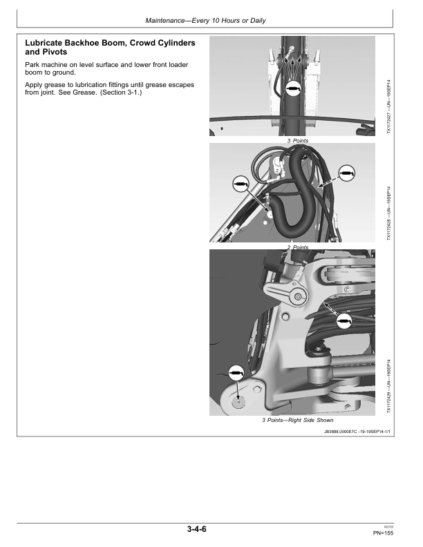 John Deere 310L EP Backhoe Loaders Operator's Manuals (OMT410085X19) - Image 2