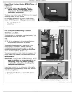 Alternative view of John Deere 640L-II, 648L-II, 748L-II, 848L-II, 948L-II Wheeled Feller Bunchers Operator's Manuals (OMT412045X19)