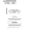 John Deere 643L-II, 843L-II Wheeled Feller Bunchers Operator's Manuals (OMT412053X19)