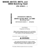 John Deere MH60D, MH72D, MK76, SM60 Worksite Pro Attachments Operator's Manuals (OMT412343X19)